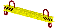 Типовая линейная траверса Подъём за края траверсы
